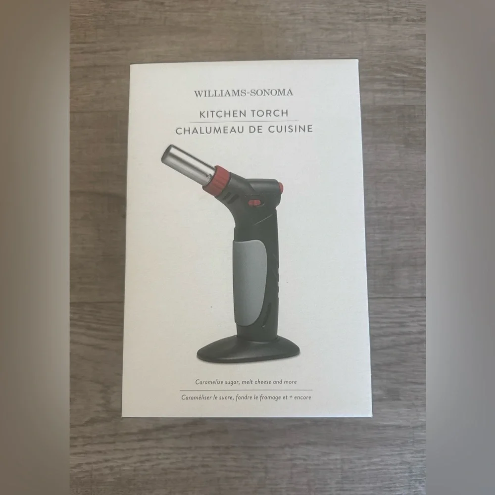 NWT Williams Sonoma Culinary Kitchen Torch Chalumeau De Cuisine